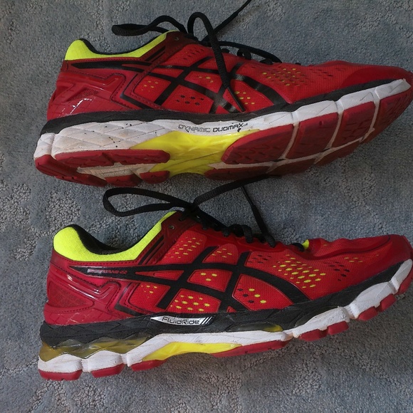 OASIS FLUIDRIDE T547N RED, GREEN & BLACK SNEAKERS SIZE 9 US, 8 UK, 42.5 EUR. - Picture 10 of 10